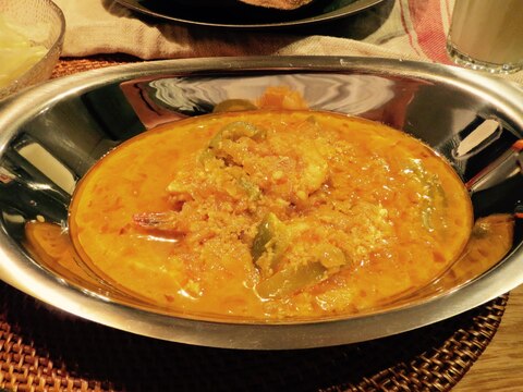 エビのヨーグルトカレー